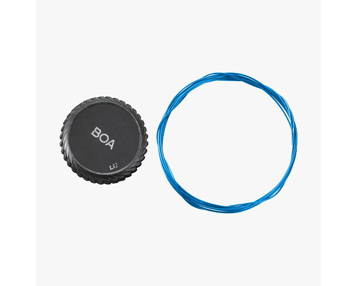 Shimano BOA Li2 Repair Kit (Black Dial w/ Blue Cable) (Right) (Fits SH-RC902 S-PHYRE Road Shoes)